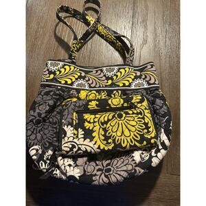 Vera Bradley quilted Baroque tote and wallet